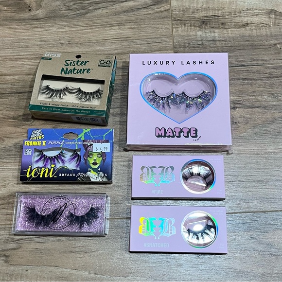 Other - New fake eyelashes falsies bundle